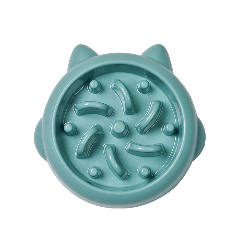 Anti Choking Slow Feeder Dish Bowl